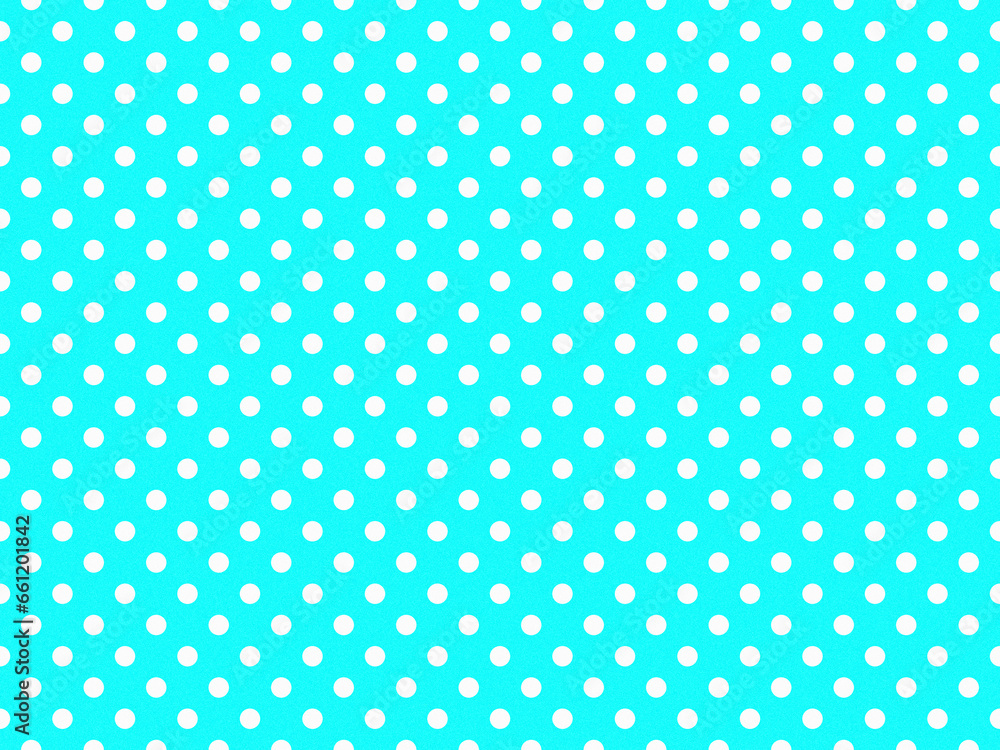 texturised white color polka dots over aqua cyan background texturised white color polka dots over aqua cyan background