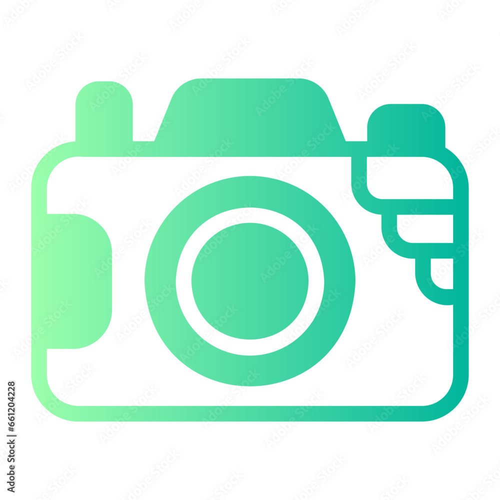 camera gradient icon camera gradient icon