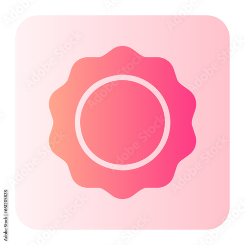 sun gradient icon