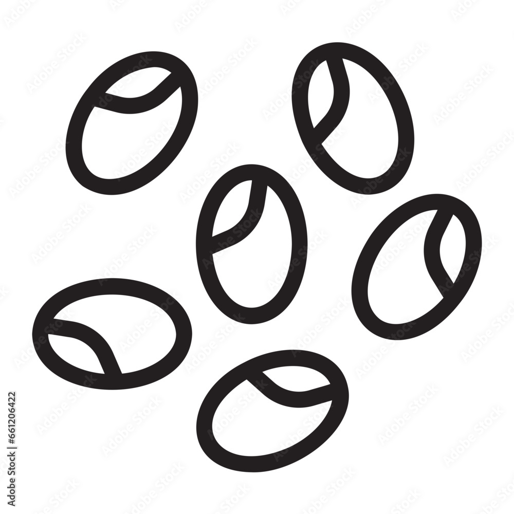 seeds line icon seeds line icon