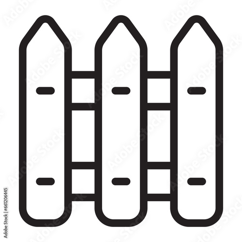 fence line icon