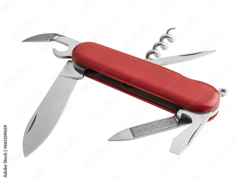 Multi Purpose knife. isolated on a transparent background Multi Purpose knife. isolated on a transparent background
