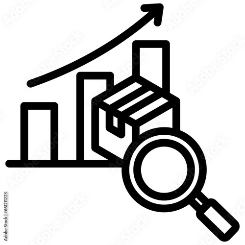 Demand Analysis Outline Icon