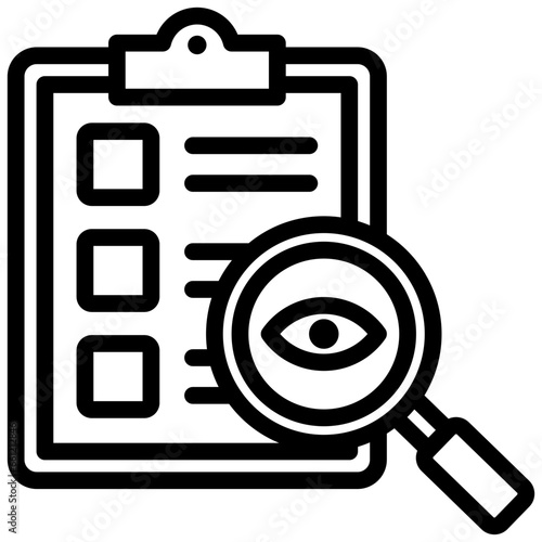 Monitoring Program Outline Icon