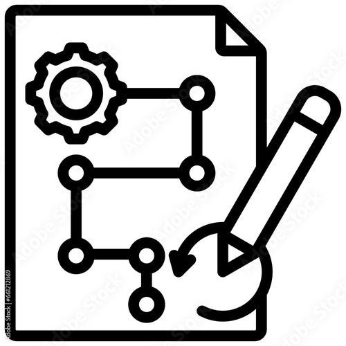 Redesign Outline Icon