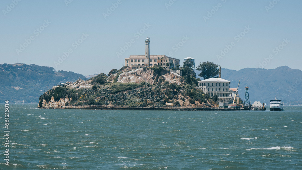 Naklejka premium alcatraz island