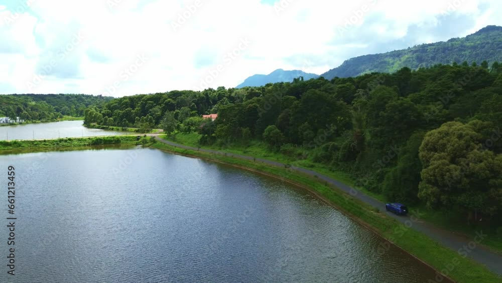 landscape Aerial View Drone in Laos landscape Aerial View Drone in Laos