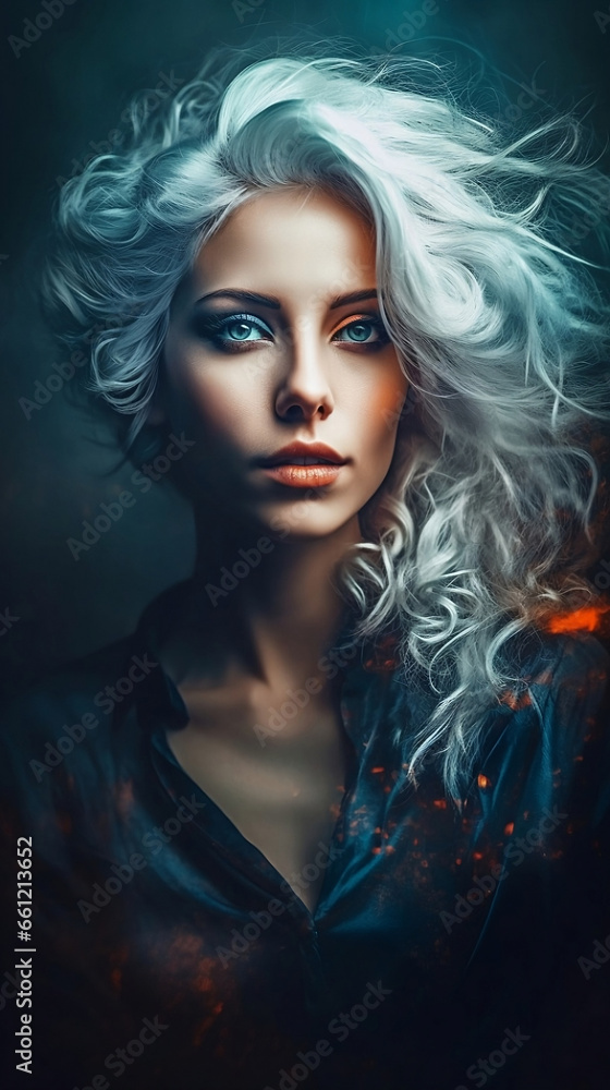 portrait of a woman portrait of a woman
