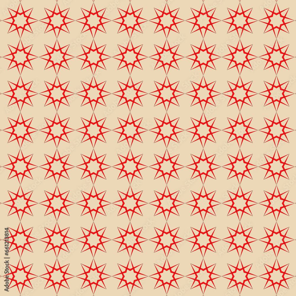 hellgelbes quadrat mit 8x8 roten sternen, abstraktes modernes winterliches design hellgelbes quadrat mit 8x8 roten sternen, abstraktes modernes winterliches design