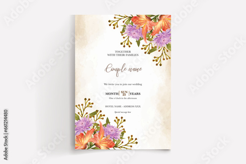 Shower bridal wedding invitation templates