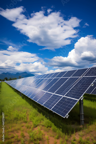 Solar Symphony: Field of Renewable Energy