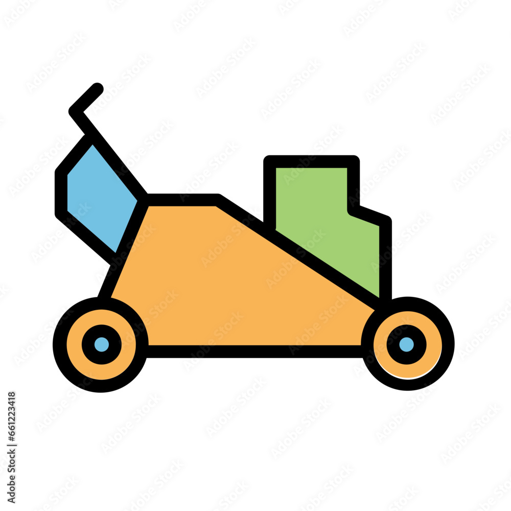 Lawn Mow Mower Icon Lawn Mow Mower Icon