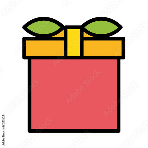 Gift Box Party Icon