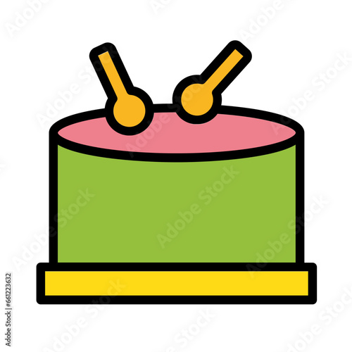 Drum Music Parade Icon
