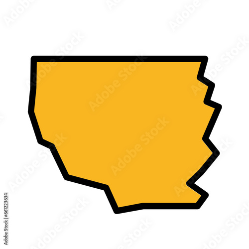 Map State Usa Icon