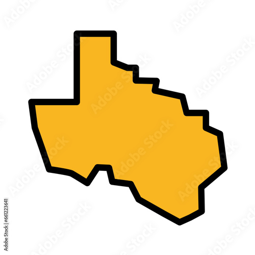 Map States Usa Icon