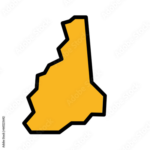 Map States Usa Icon