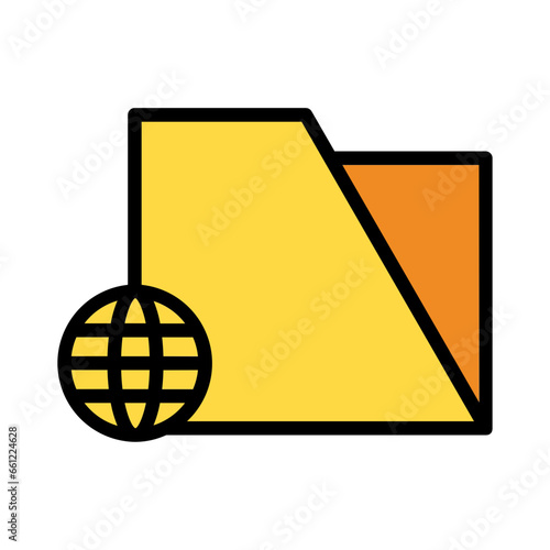 Files Folder Stats Icon
