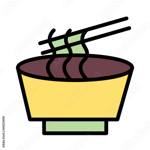 Cuisine Noodle Bowl Icon