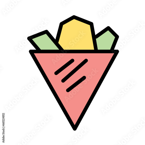 Snack Tortilla Cuisine Icon