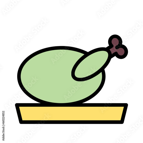 Calories Protein Dish Icon