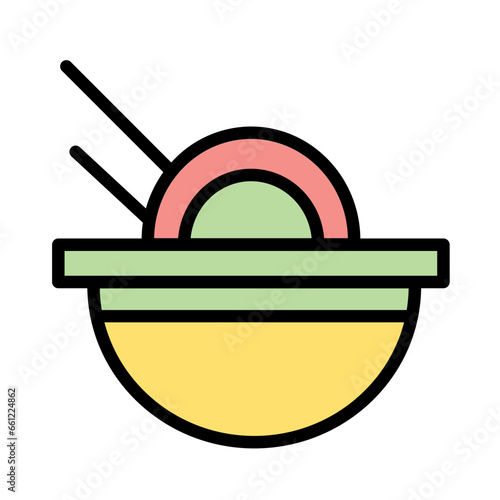 Cuisine Noodle Bowl Icon