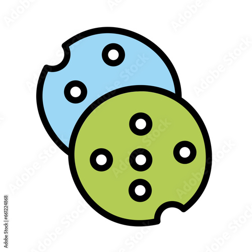 Baked Biscuit Cookie Icon