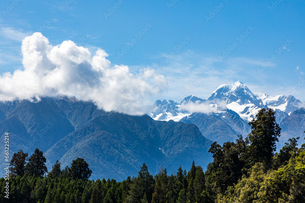 A famous attraction Lake Matheson area