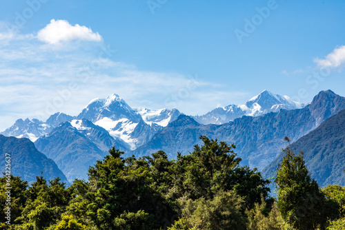 A famous attraction Lake Matheson area