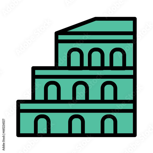 Building Coliseum Landmark Icon