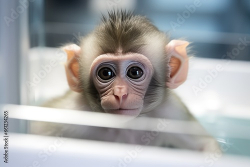 Monkey in the Lab photo