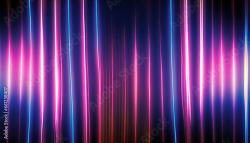 Abstract straight neon lines background wallpaper