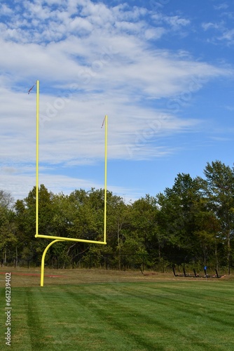 Goal Post on a Football Field