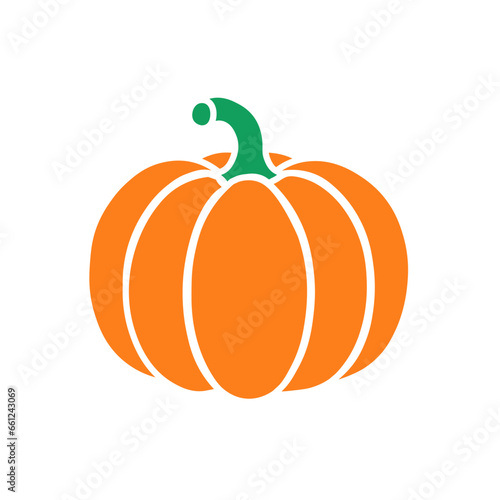 pumpkin isolated on white