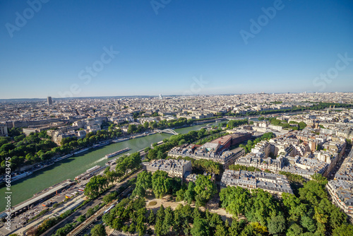 Pairs View From the Eifel Tower Top