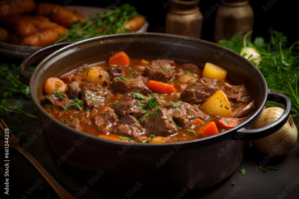 Authentic Eintopf: A Flavorful Traditional German Stew, Perfect for Chilly Days, Crafted with Hearty Ingredients and Homemade Comfort Authentic Eintopf: A Flavorful Traditional German Stew, Perfect for Chilly Days, Crafted with Hearty Ingredients and Homemade Comfort