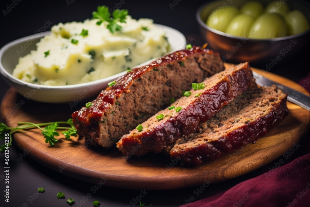 Deliciously Juicy Hackbraten: A Traditional German Meatloaf, Oven-Baked to Perfection with Savory Herbs, Spices, and Flavorful Ground Meat