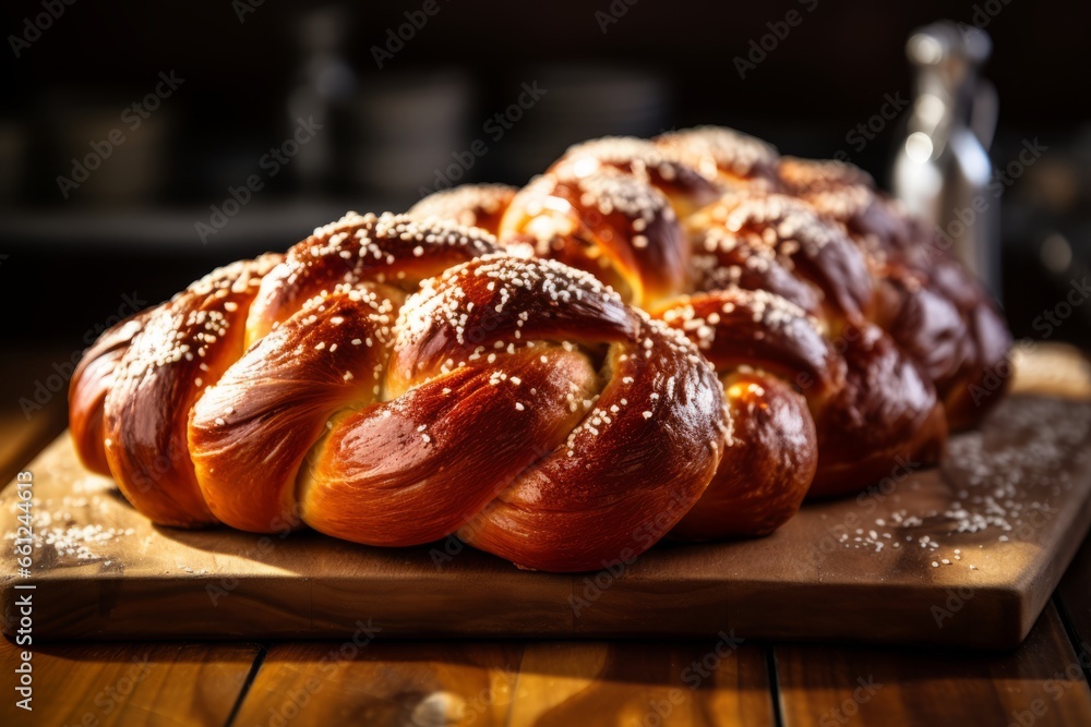 Irresistible Aroma of Homemade Finnish Pulla, a Mouthwatering Nordic Sweet Bread Infused with Cardamom and Cinnamon