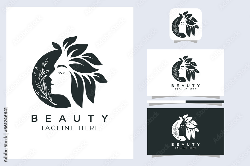natural beauty salon black logo natural beauty salon black logo