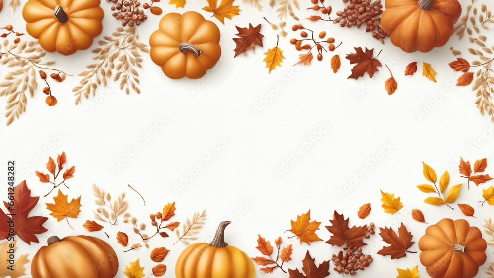 Fototapeta premium Autumn Thanksgiving Background