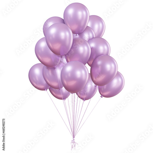 Lilac Balloons