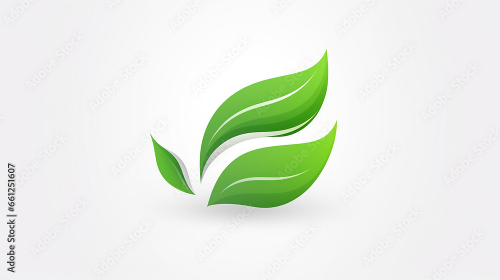 Vegan Bio Ecology Organic Logo and Icon Label Tag