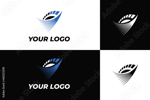 Velocity Abstract Speed Logo