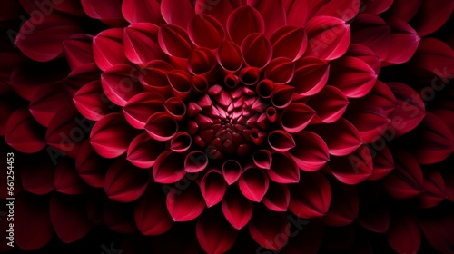 Dahlia flower photography dark red flower petals  © Halim Karya Art