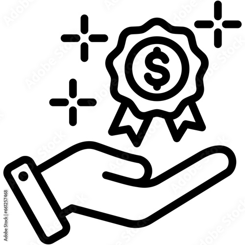 Rewards Outline Icon