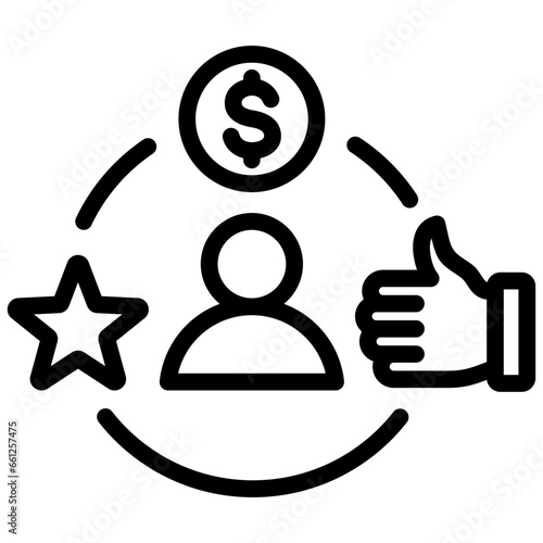 Fulfillment Outline Icon