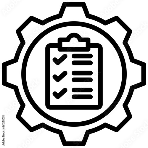 Compliance Services Outline Icon