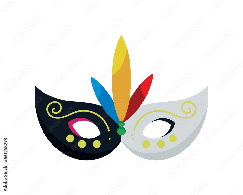 Fototapeta premium pasto narino carnival mask