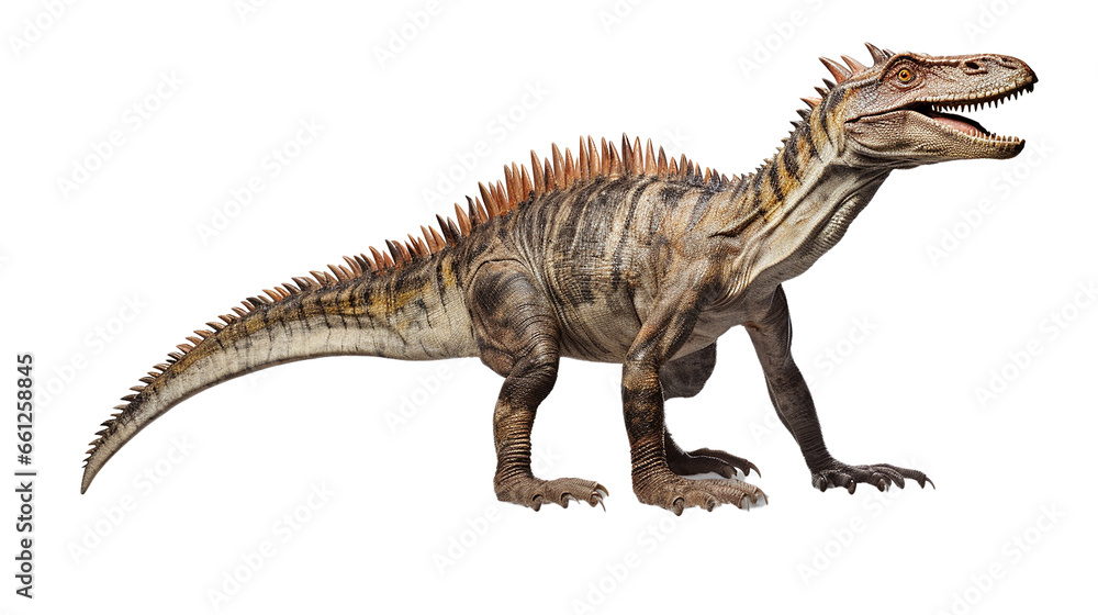 Fototapeta premium スピノサウルスのイメージ - image of Spinosaurus - No3-5 Generative AI