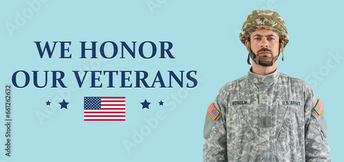Banner for American Veteran...